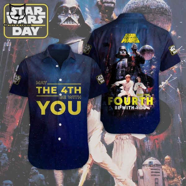 Star Wars Day May The 4th Be With You Tropical Hawaiian Shirt