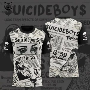 Suicideboys G59 Records Lately I Ve Been Feelin Brainwashed 3D T-Shirt