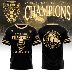 Tasmania JackJumpers 2024 NBL Champions Finals Jackjumpers 3D T-Shirt
