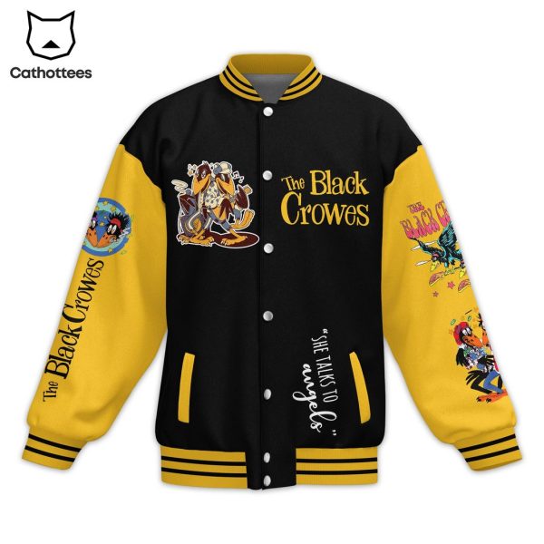 The Black Crowes She Talks To Angels Baseball Jacket