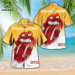 The Rolling Stones Band Hawaiian Shirt