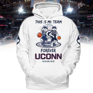 This Is My Team Forever UConn Huskies Hoodie