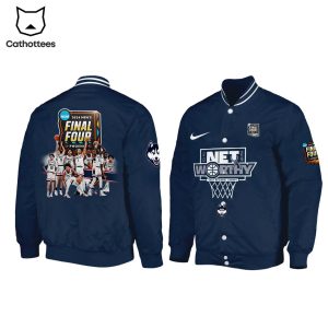 UConn Huskies 2024 Net Worthy East Regional Champs Baseball Jacket