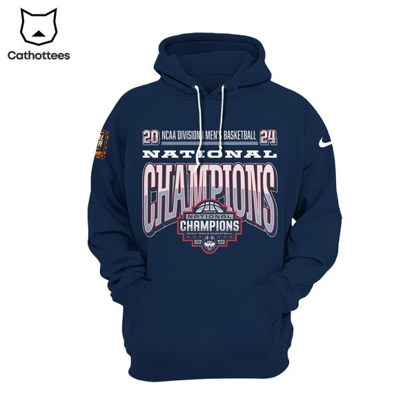 Uconn Huskies Mens Basketball Six-time Ncaa Champions Hoodie