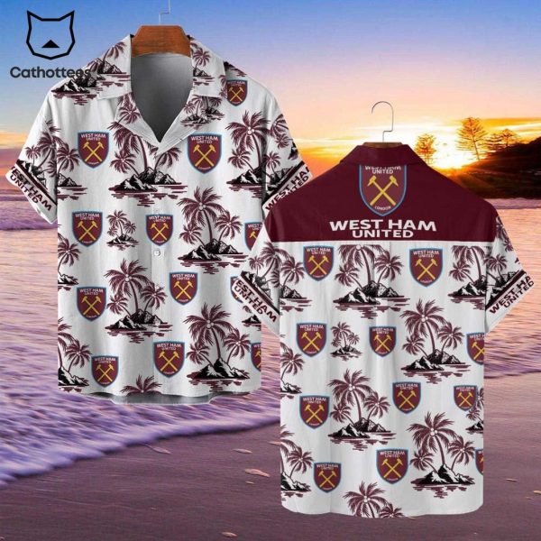 West Ham United FC Tropical Special Hawaiian Shirt