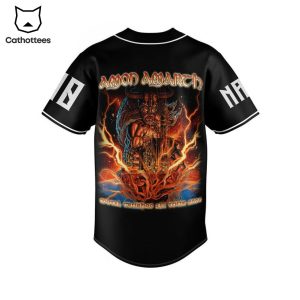 Amon Amarth Metal Crushes All Tour 2024 Baseball Jersey