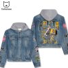 Bon Jovi Livin On A Prayer Take My Hand Hooded Denim Jacket