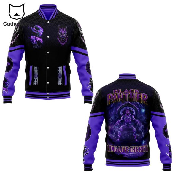 Black Panther Long Live The King Baseball Jacket