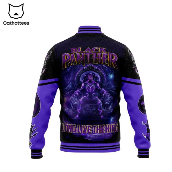 Black Panther Long Live The King Baseball Jacket