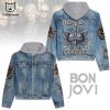 The Best Bon Jovi Hooded Denim Jacket