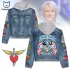 Bon Jovi The Captain Kidd Eras Hooded Denim Jacket