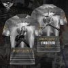 Bon Jovi Forever Design Signature 3D T-Shirt