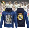 Campeones Laliga 2023-2024 Real Madrid Signature White Hoodie