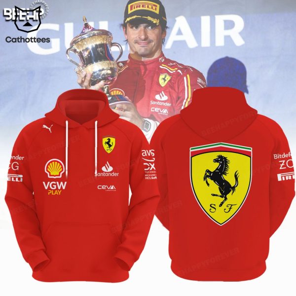 Carlos Sainz – Scuderia Ferrari Team Design Hoodie