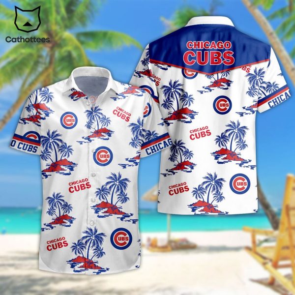 Chicago Cubs Tropical Summer Hawaiian Shirt