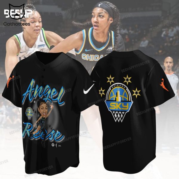 Chicago Sky Angel Reese Design Baseball Jersey