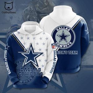 Dallas Cowboys All Over Print Pullover Hoodie