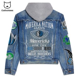 Dallas Mavericks Nation Mavs Hooded Denim Jacket