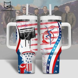 Dave Matthews Band Tumbler With Handle And Straw