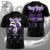 Deep Purple Smoke On The Water Design 3D T-Shirt