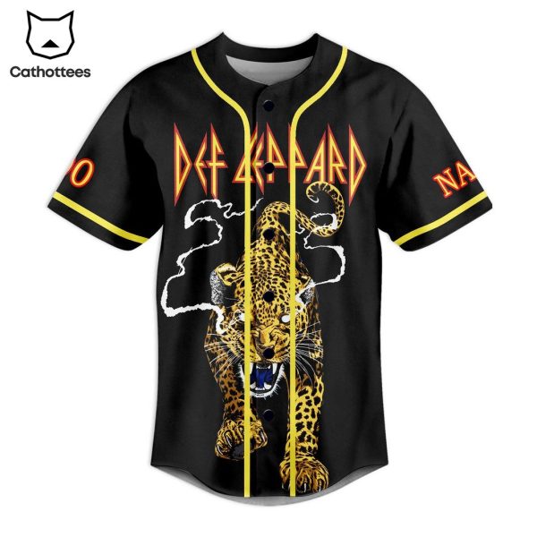 Def Leppard Pour Some Sugar On Me Baseball Jersey