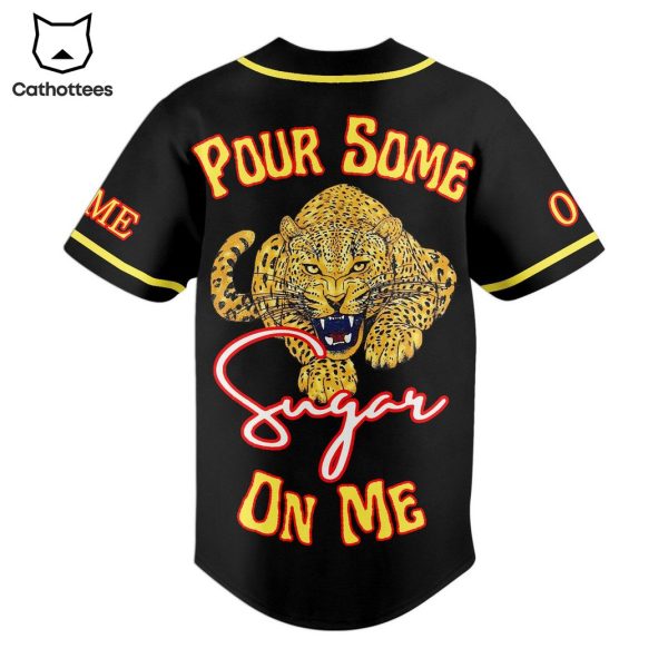 Def Leppard Pour Some Sugar On Me Baseball Jersey