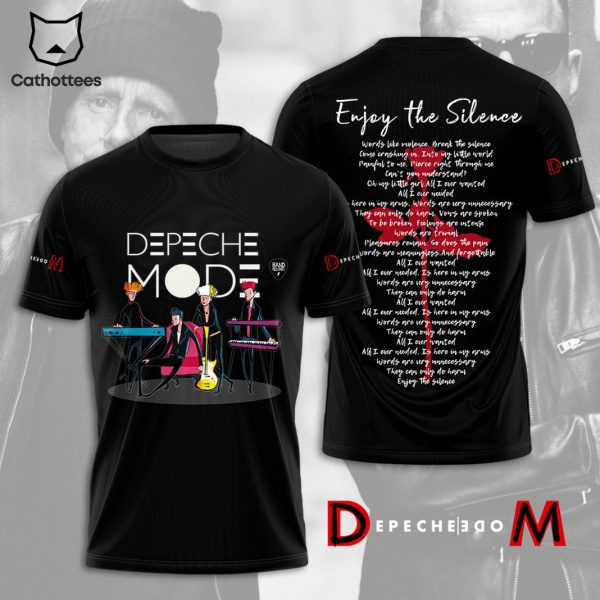 Depeche Mode Enjoy The Silence Design 3D T-Shirt