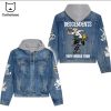 Ghost We Conquered The Magic We Counted The Stars Hooded Denim Jacket