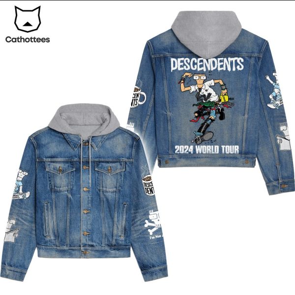 Descendents 2024 World Tour Hooded Denim Jacket