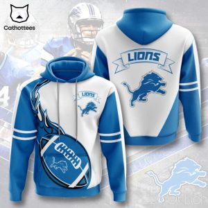 Detroit Lions All Over Print Pullover Design Hoodie
