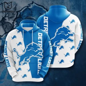 Detroit Lions All Over Print Pullover Hoodie