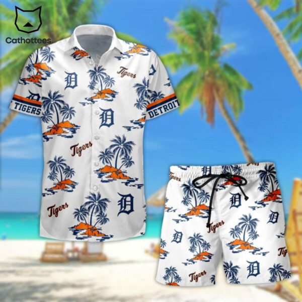 Detroit Tigers Tropical Summer Hawaiian Shirt