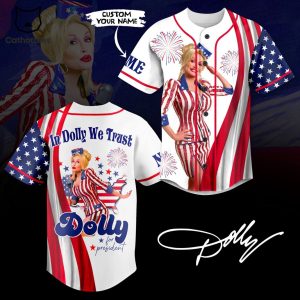 Dolly In Dolly We Trust Baseball Jersey