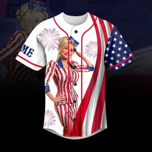 Dolly In Dolly We Trust Baseball Jersey