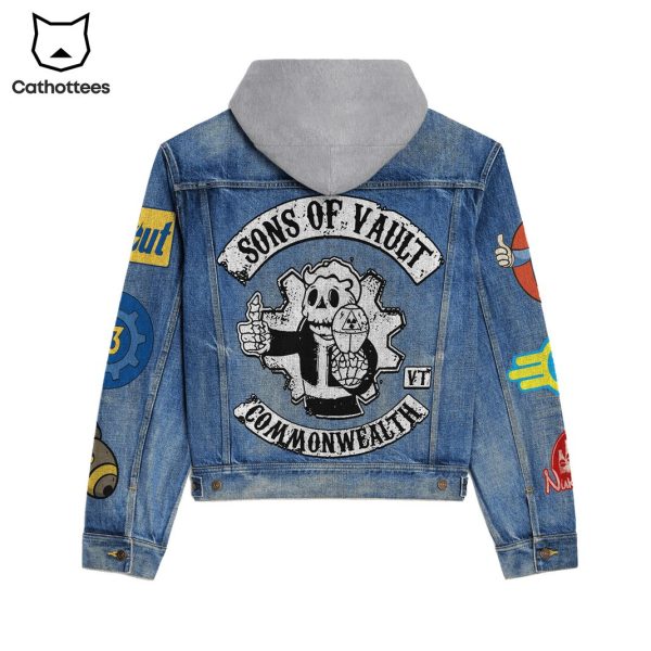 Fallcut Atlantic City Sons Of Vault Commonwealth Hooded Denim Jacket