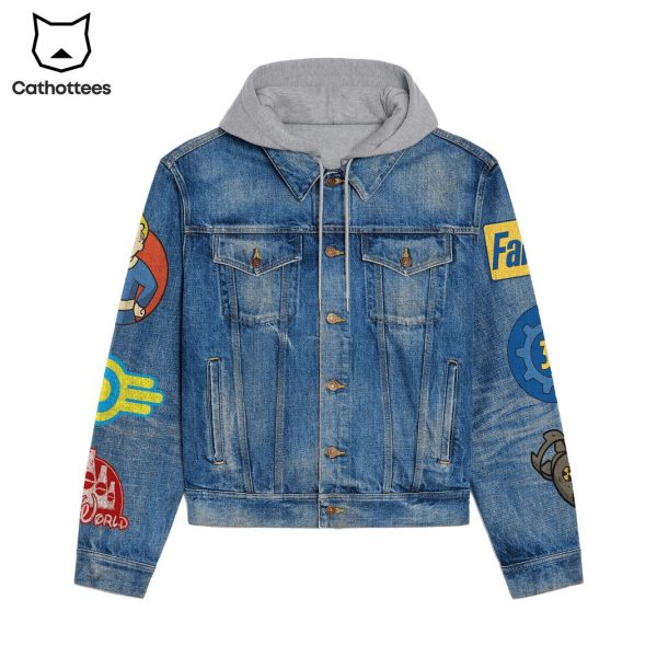 Fallcut Atlantic City Sons Of Vault Commonwealth Hooded Denim Jacket