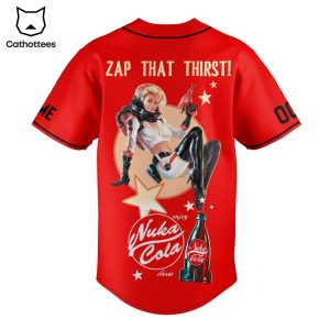 Fallcut Zap That Thirst Design Baseball Jersey