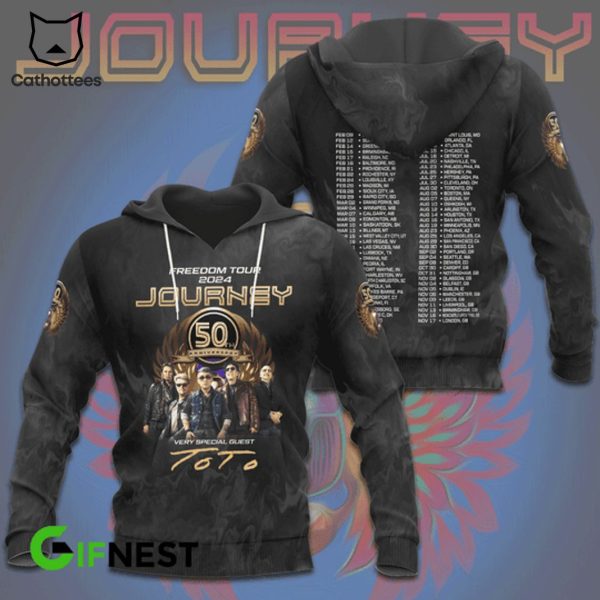 Freedom Tour Journey 50 Anniversary Very Special Guest To To Hoodie