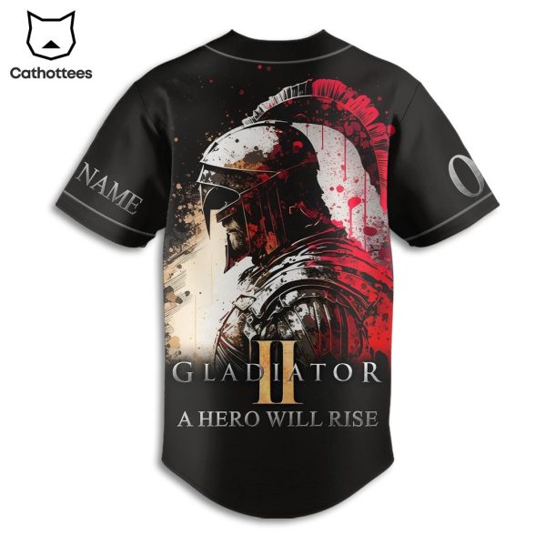 Gladiator A Hero Will Rise Baseball Jersey