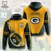 Green Bay Packers All Over Print Pullover Hoodie