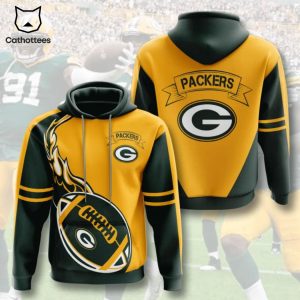 Green Bay Packers All Over Print Pullover Design Hoodie