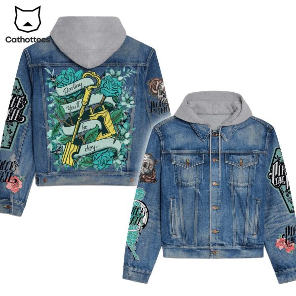 Hold On Till May Pierce The Veil Hooded Denim Jacket