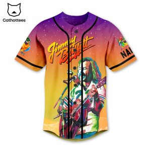 Jimmy Buffett Island Time Tropical Summer Baseball Jersey