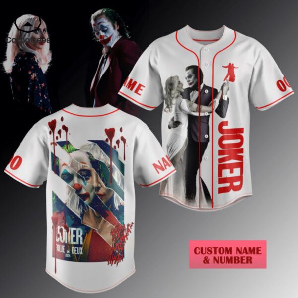 Joker Folie A Deux Design Baseball Jersey