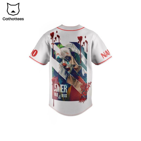 Joker Folie A Deux Design Baseball Jersey