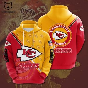 Kansas City Chiefs All Over Print Pullover Hoodie