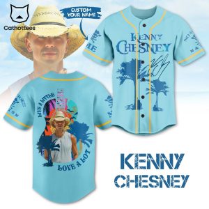Kenny Chesney Live A Little Love A Lot Baseball Jersey