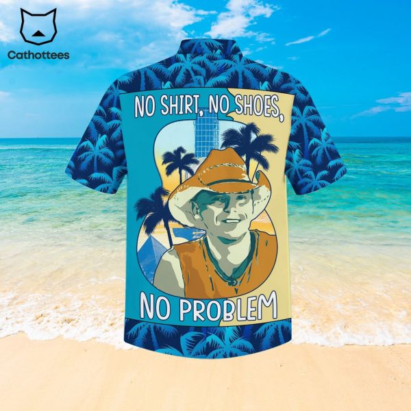 Kenny Chesney No Shirt No Shoes No Problem Tropical Hawaiian Shirt