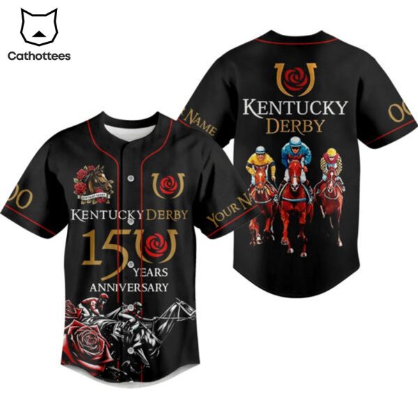 Kentucky Derby 150 Years Design Baseball Jersey