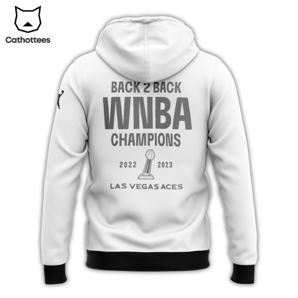 Las Vegas Aces BACK-TO-BACK WNBA CHAMPIONS 2022 & 2023 _ Zip Hoodie